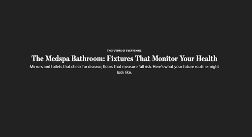 One of my publications was featured in The Wall Street Journal