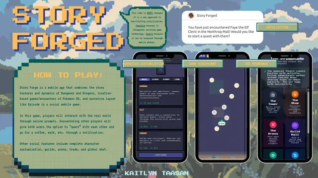 Story Forged (Mobile Social Game)