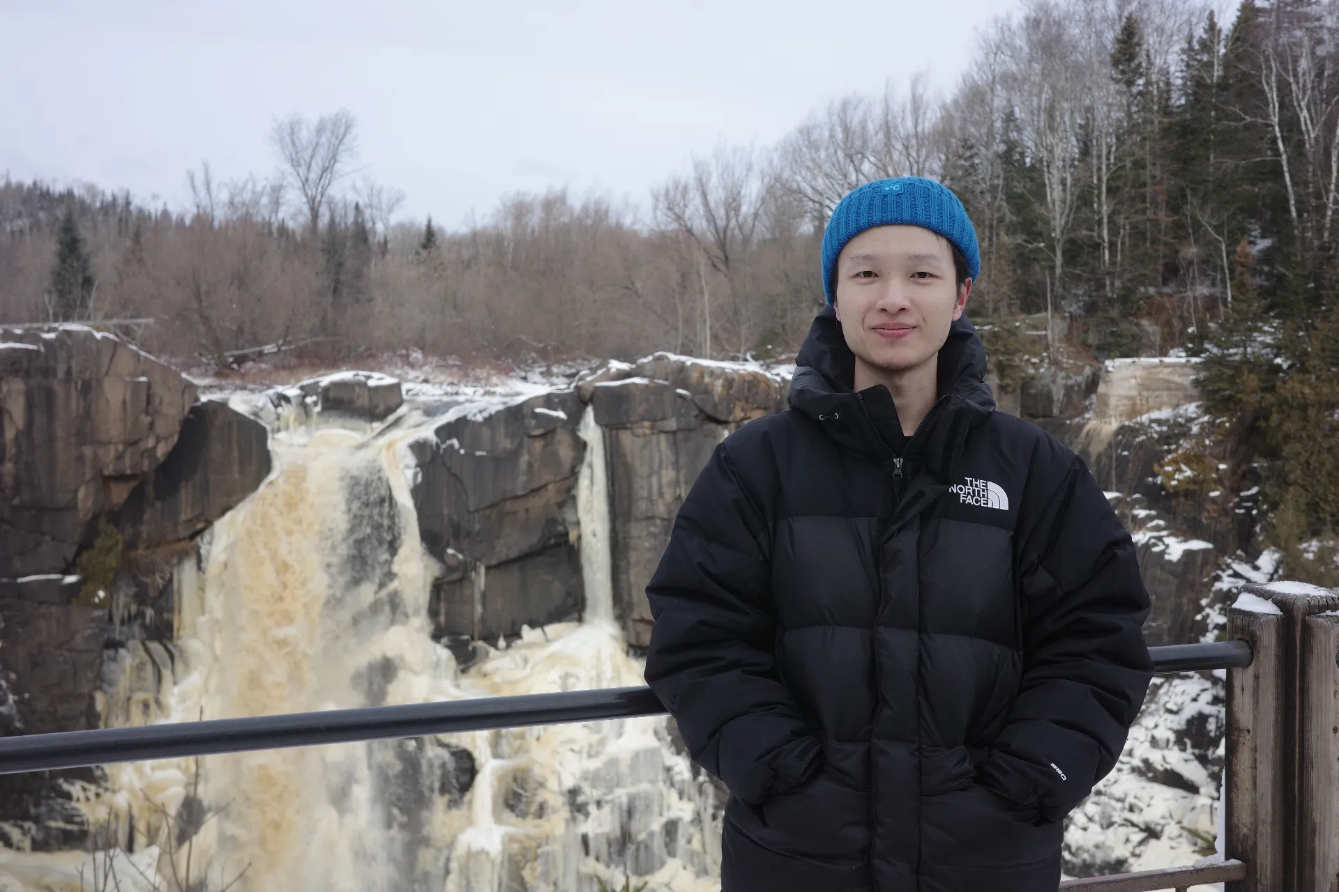 Hiking at a state park