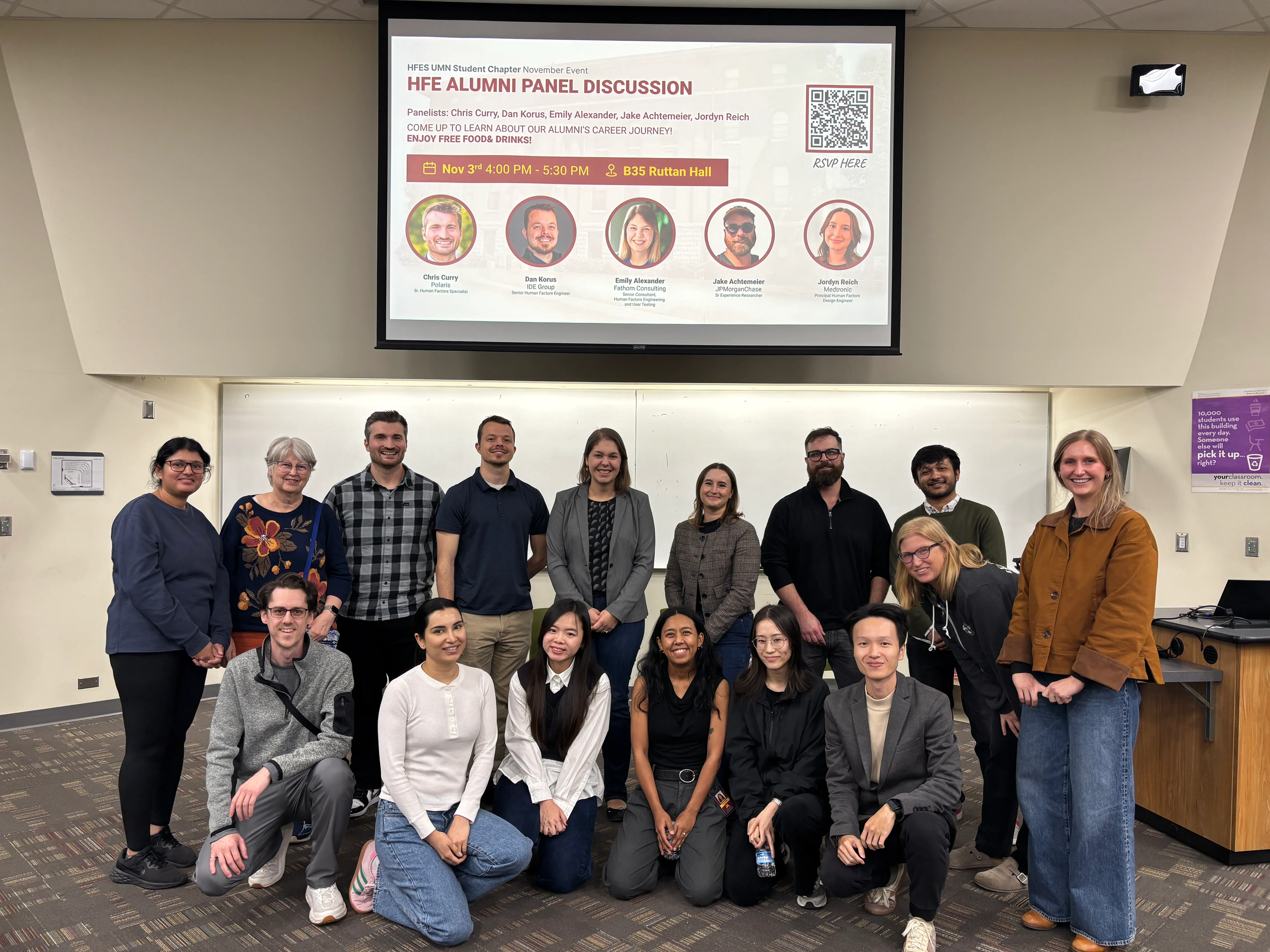 A panel event hosted by HFES UMN Chapter