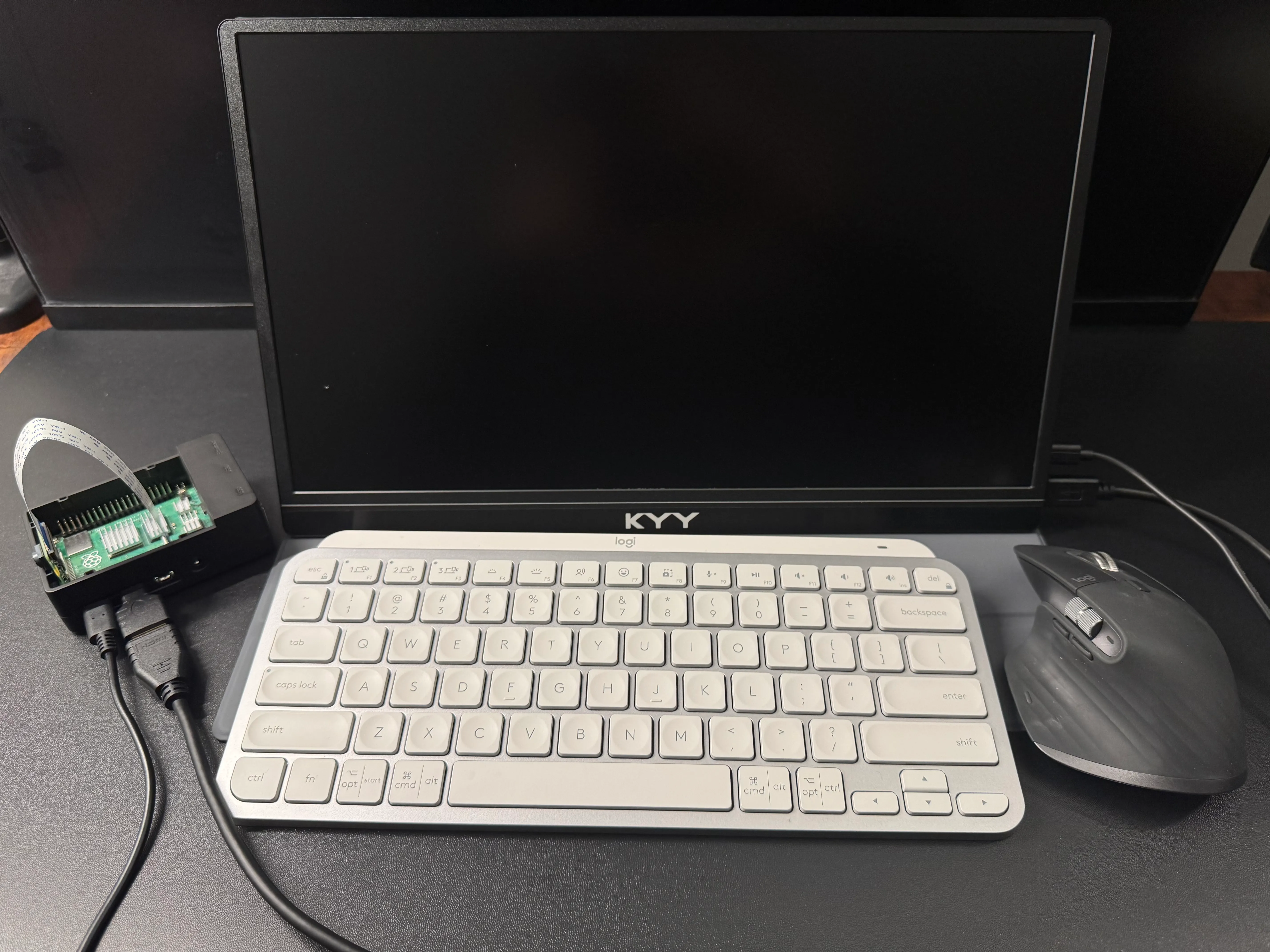 Figure 4. All parts of the hardware are connected.